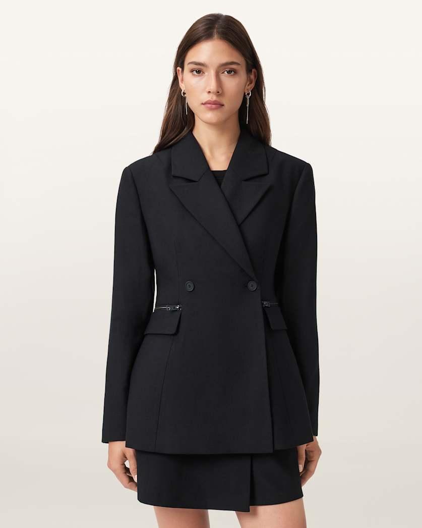 Mimmie Double Breasted Blazer by ALLSAINTS
