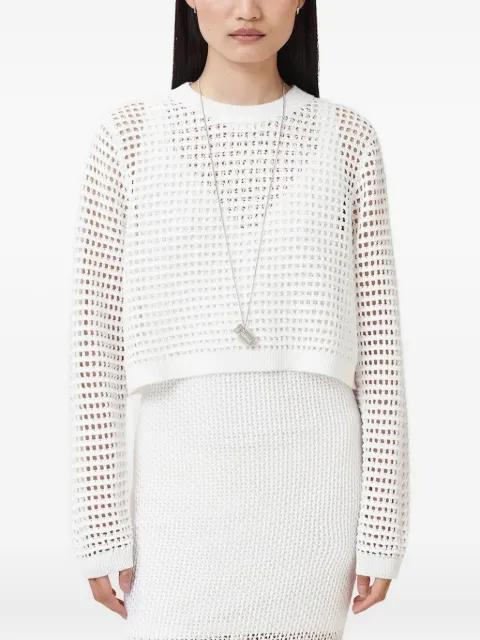 Miro mesh-knit midi dress by ALLSAINTS