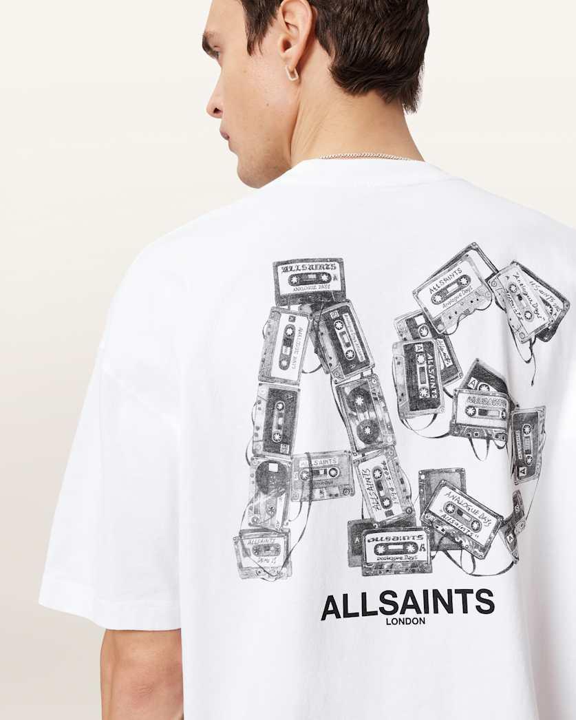 Mixtape Oversized Graphic T-Shirt by undefined