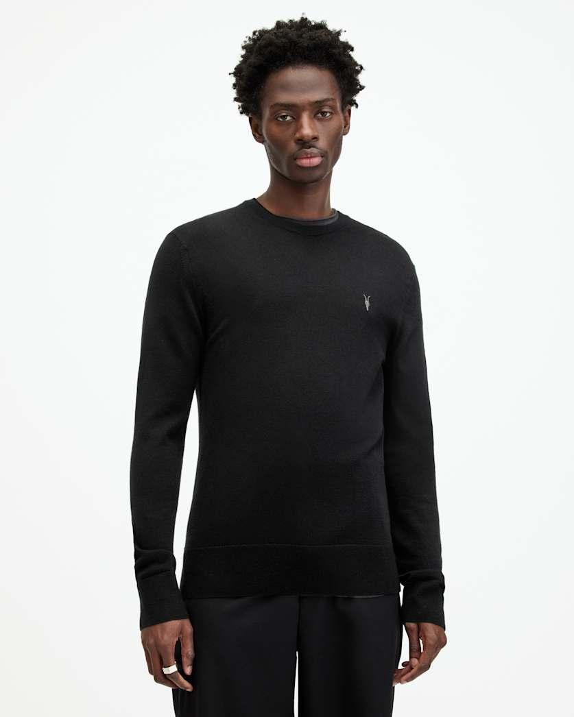 Mode Merino Crew Neck Ramskull Jumper by ALLSAINTS