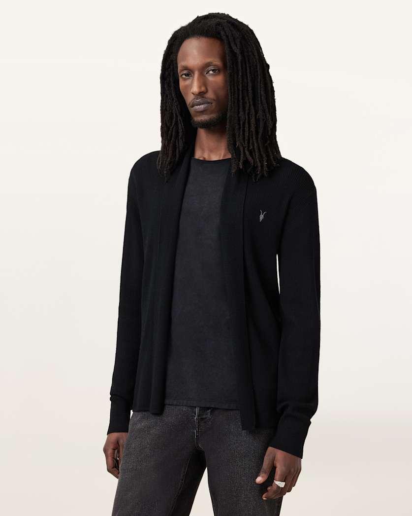 Mode Merino Ramskull Open Cardigan by ALLSAINTS