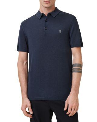 Mode Merino Wool Polo Shirt by ALLSAINTS