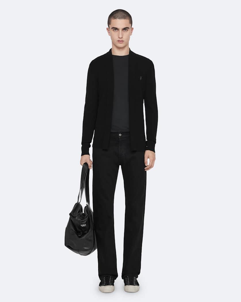 Mode Merino Wool Ramskull Cardigan by ALLSAINTS