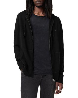 Mode Merino Wool Slim Fit Full Zip Hoodie by ALLSAINTS