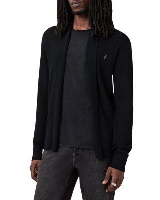 Mode Regular Fit Merino Wool Open Cardigan Sweater by ALLSAINTS