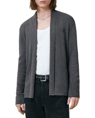 Mode Regular Fit Merino Wool Open Cardigan Sweater by ALLSAINTS