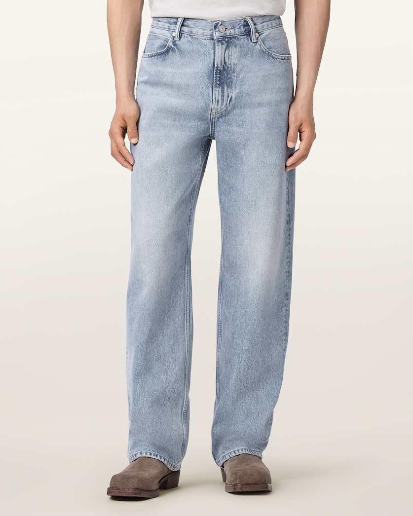 Mullen Straight Leg Loose Denim Jeans by ALLSAINTS