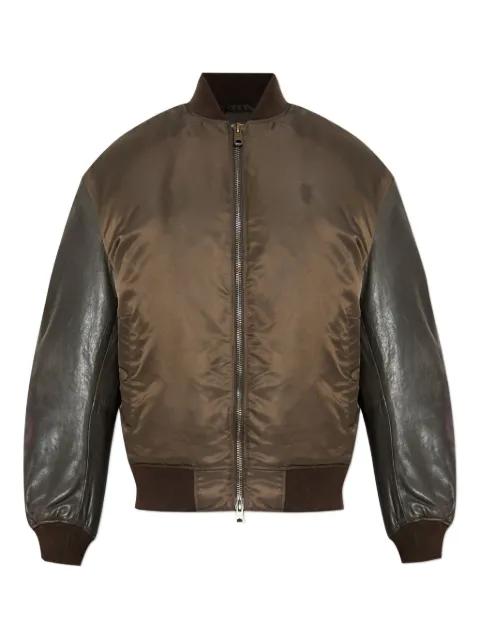 Myler leather-sleeves jacket by ALLSAINTS
