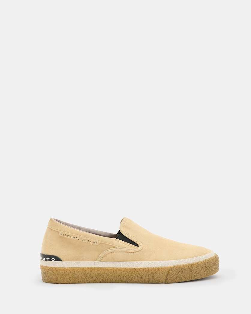 Navaho Suede Slip On Trainers by ALLSAINTS