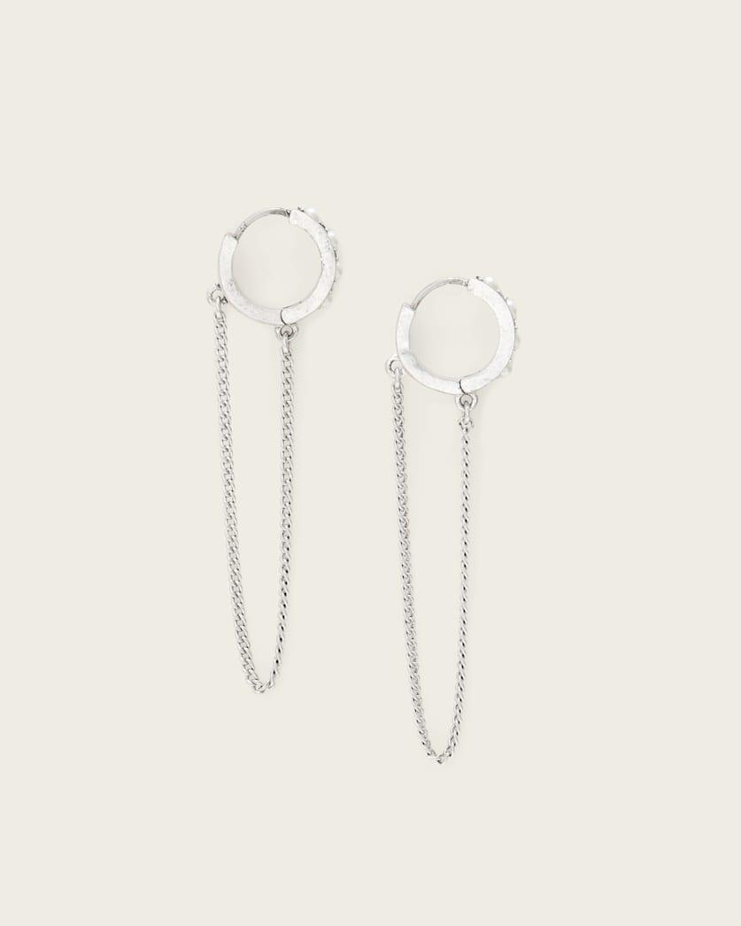 Nellie Chain Huggie Earrings by ALLSAINTS