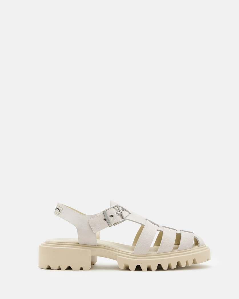 Nessa Chunky Leather Sandals by ALLSAINTS
