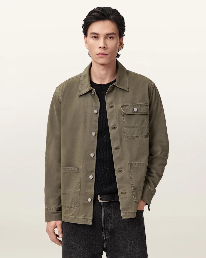 Nevis Relaxed Cotton Shirt by ALLSAINTS