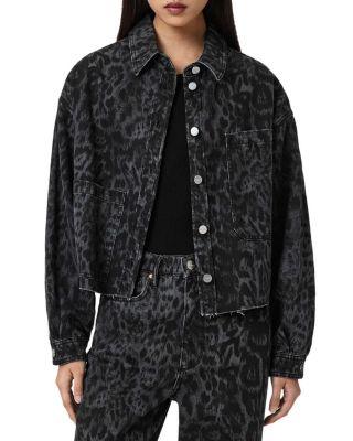 Nicky Denim Shacket by ALLSAINTS