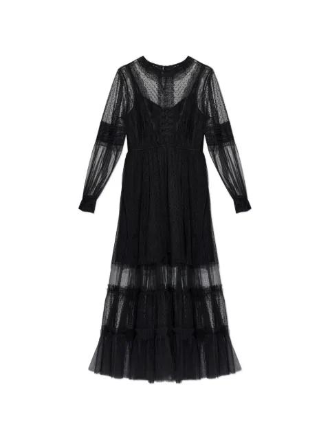 Nita ruffled midi dress by ALLSAINTS