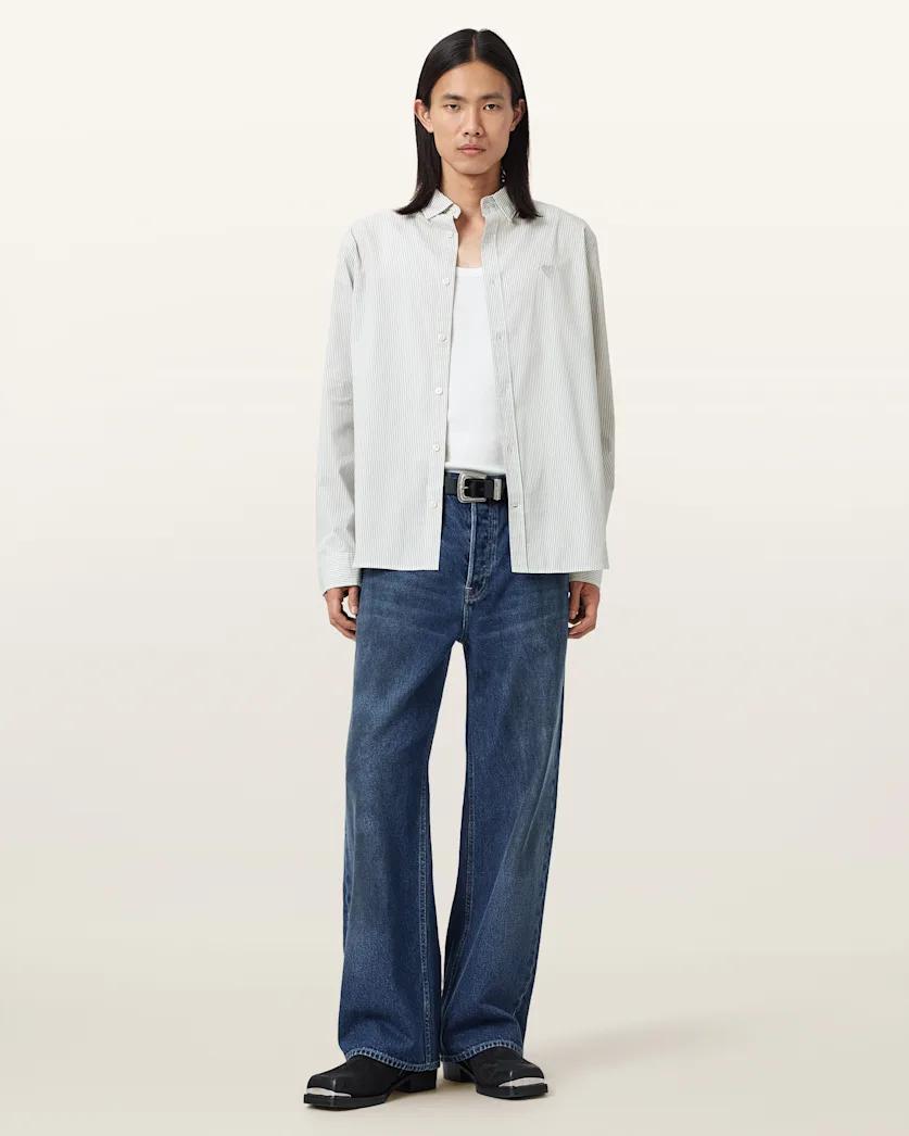 Nolan Long Sleeve Shirt by ALLSAINTS