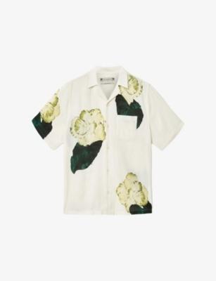 Nouvelle Floral-Print Cotton and Linen Shirt by ALLSAINTS