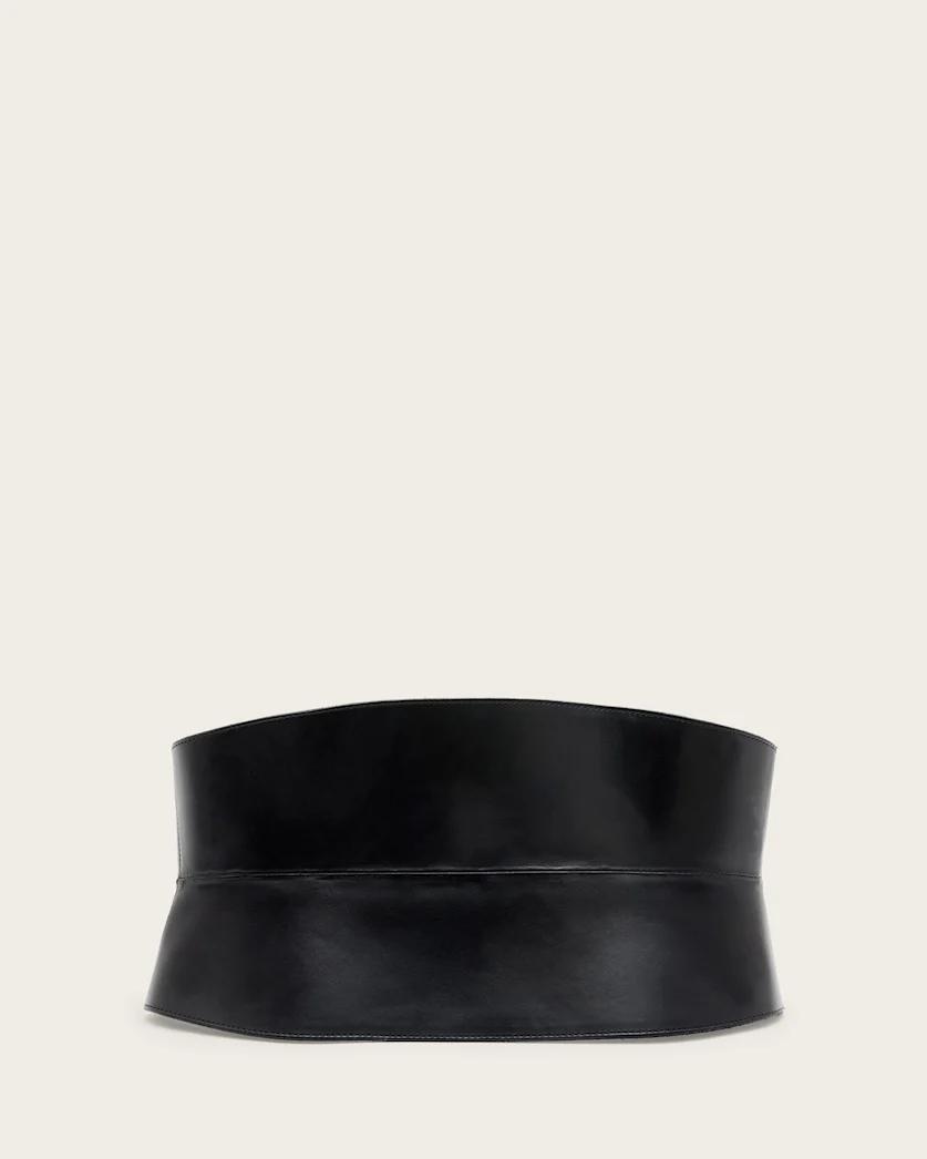 Oakleigh Leather Corset Belt by ALLSAINTS