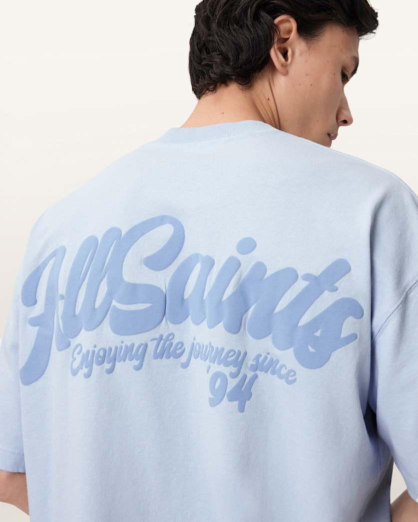 Odyssey Oversized Short Sleeve Crew T-Shirt by ALLSAINTS