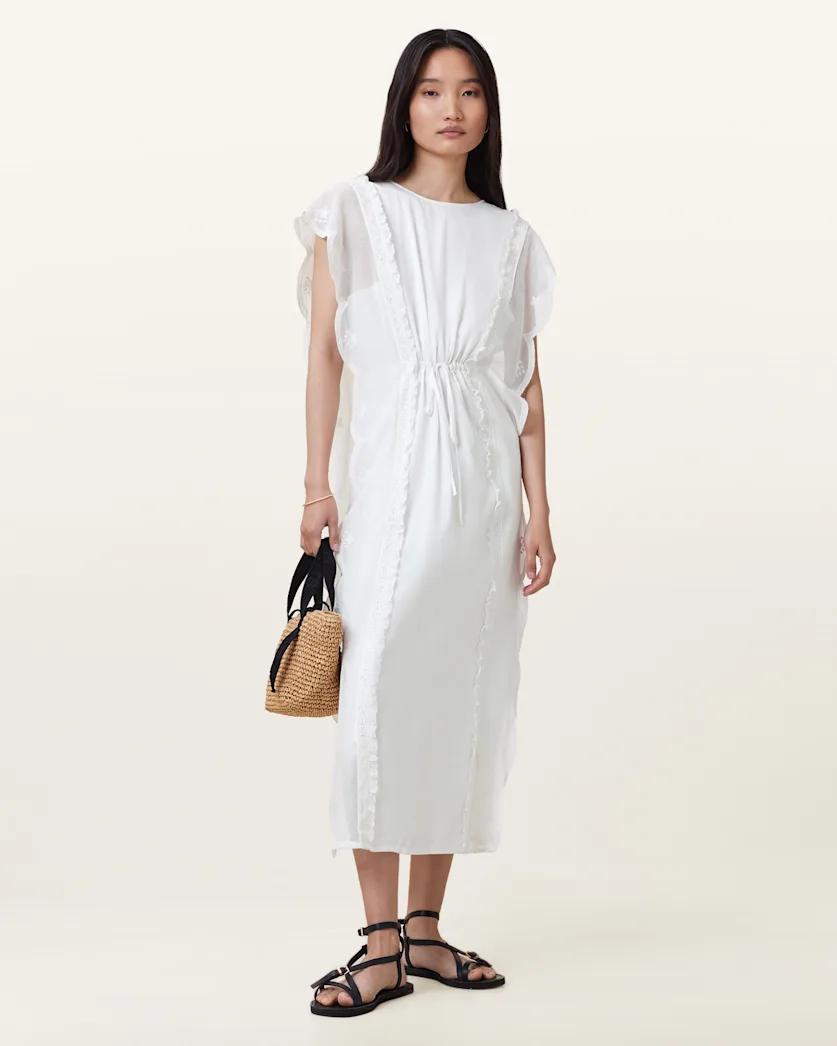 Ola Midi Dress by ALLSAINTS