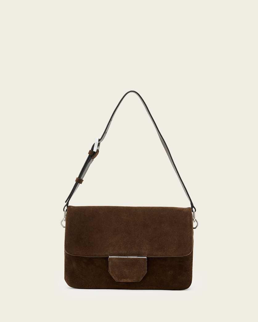 Ondine Suede Shoulder Bag by ALLSAINTS