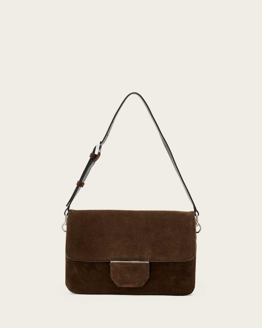 Ondine Suede Shoulder Bag by ALLSAINTS