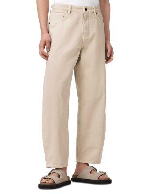Orbit Wide Fit Jeans in Cream White by ALLSAINTS