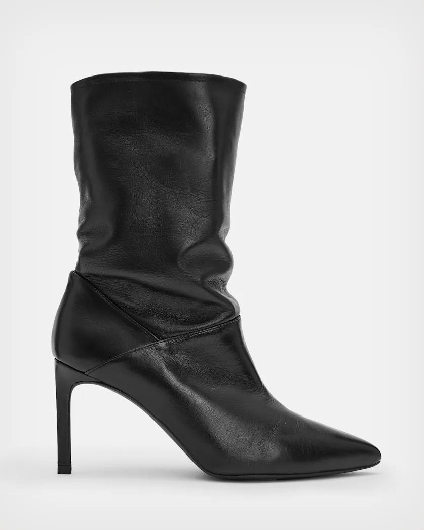 Orlana Leather Boots by ALLSAINTS