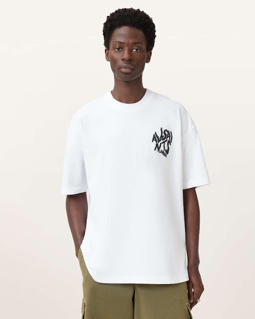 Orlando Logo Print Oversized T-Shirt by ALLSAINTS