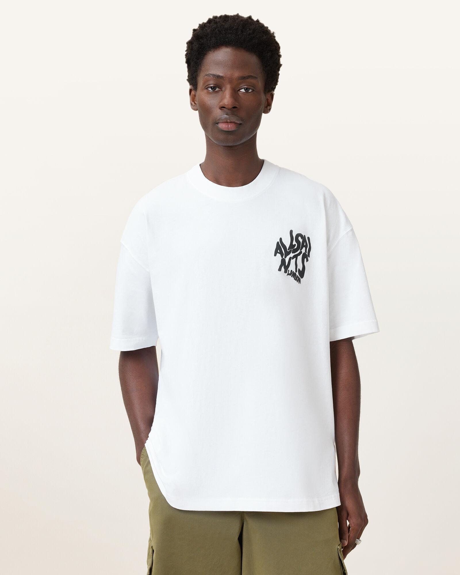 Orlando Logo Print Oversized T-Shirt by ALLSAINTS Orlando Logo Print Oversized T-Shirt by ALLSAINTS