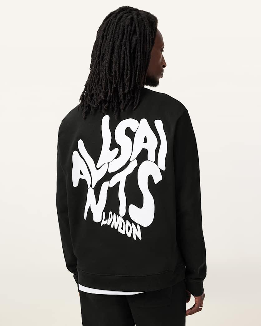 Orlando Oversized Crew Neck Sweatshirt by ALLSAINTS