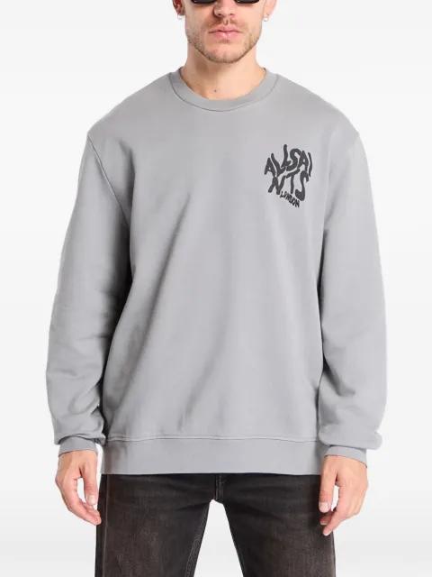Orlando logo-print sweater by ALLSAINTS