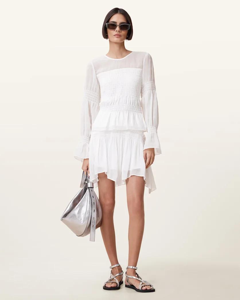Pamela High-Rise Mini Skirt by ALLSAINTS