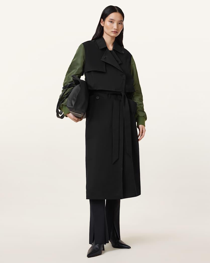 Penni 2-In-1 Trench Bomber Jacket by ALLSAINTS