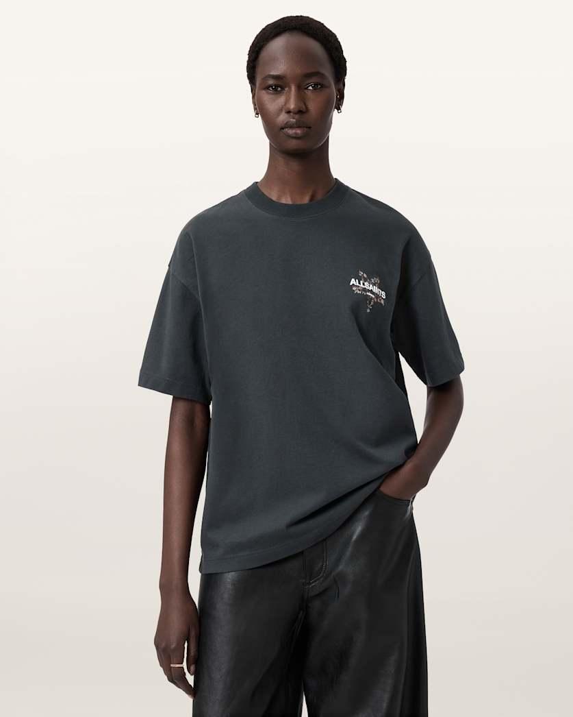 Pentacle Oversized Etta T-Shirt by ALLSAINTS