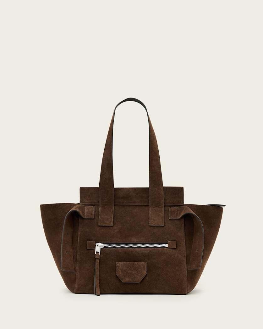Perez Suede Shoulder Bag by ALLSAINTS