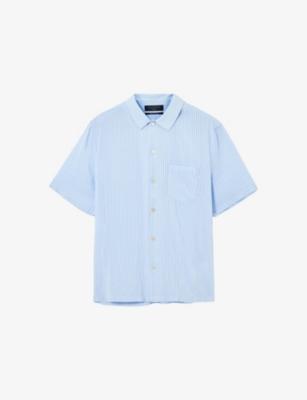 Perry Striped Woven Shirt by ALLSAINTS