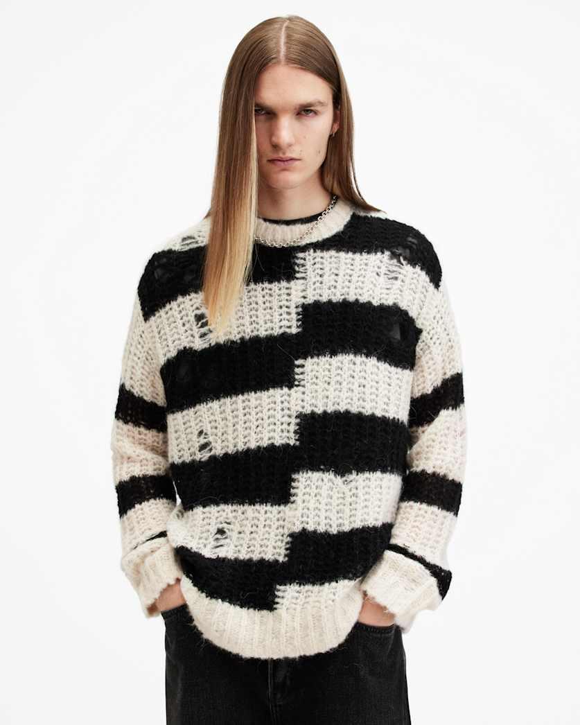 Pip Striped Oversized Jumper by ALLSAINTS