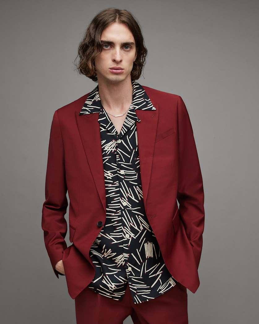 Raides Single Breasted Stretch Blazer by ALLSAINTS