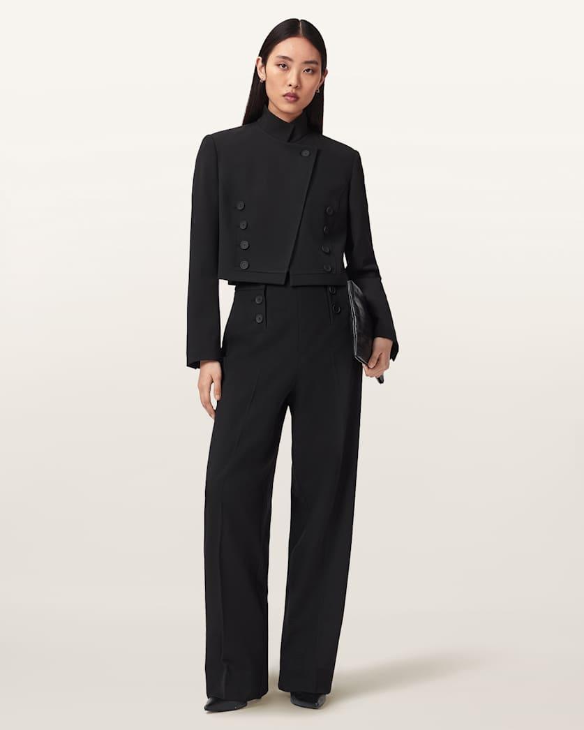 Raina Cropped Blazer by ALLSAINTS