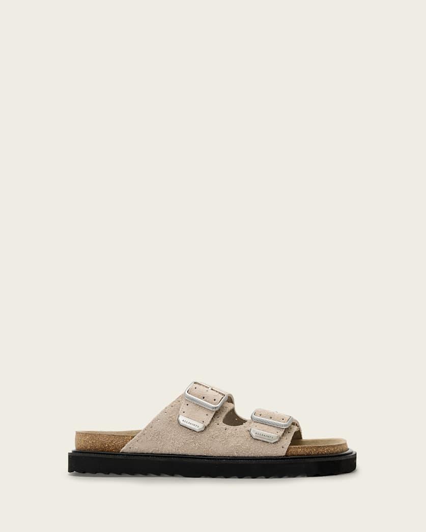 Randal Leather Buckle Sandals by ALLSAINTS
