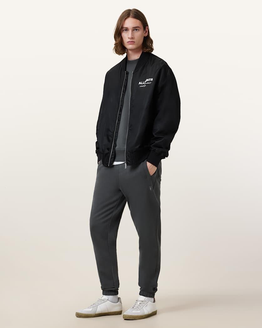 Raven Cuffed Slim Fit Ramskull Joggers by ALLSAINTS