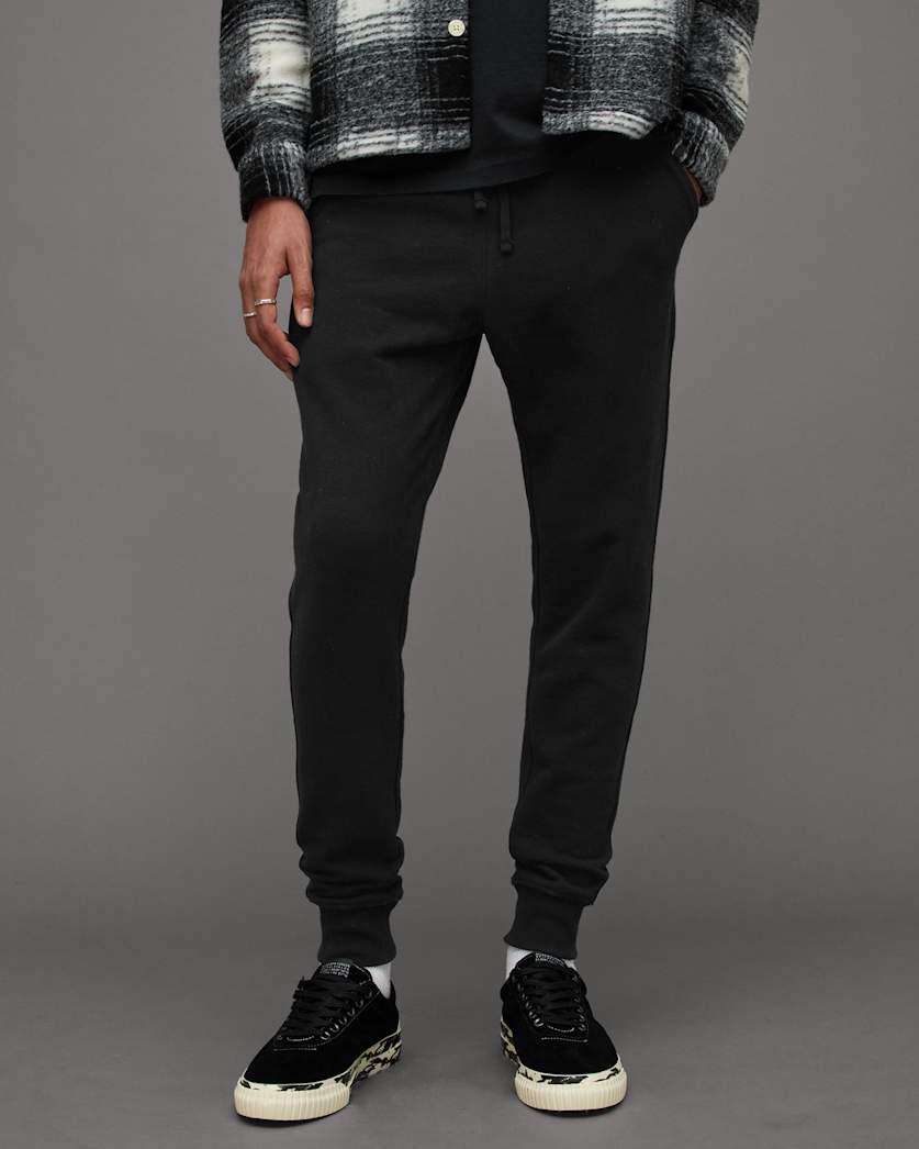 Raven Cuffed Slim Fit Ramskull Sweatpants by ALLSAINTS