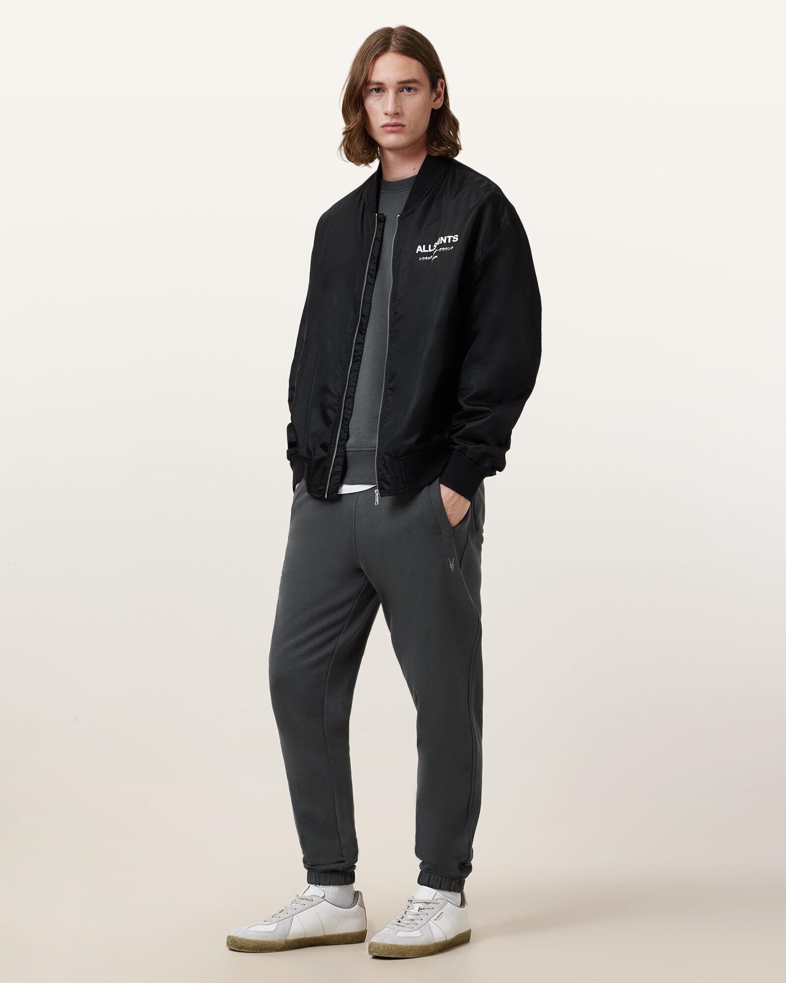 Raven Cuffed Slim Fit Ramskull Sweatpants by ALLSAINTS