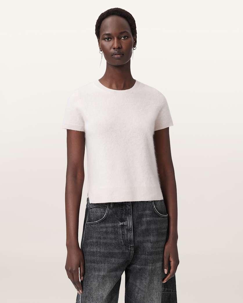 Rebel Cashmere T-Shirt by ALLSAINTS