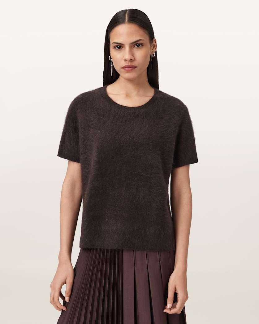 Rebel Cashmere T-Shirt by ALLSAINTS