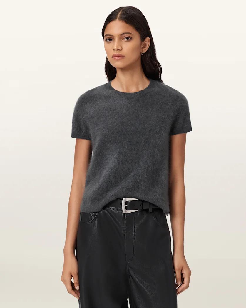 Rebel Cashmere T-Shirt by ALLSAINTS