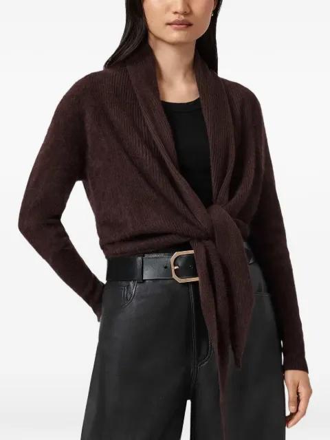 Rebel Pirate shawl-collar cardigan by ALLSAINTS