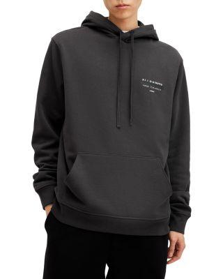 Redact Cotton Relaxed Fit Hoodie by ALLSAINTS