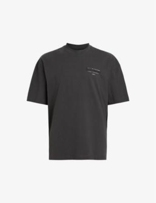 Redact Embroidered-Box Cotton T-Shirt by ALLSAINTS