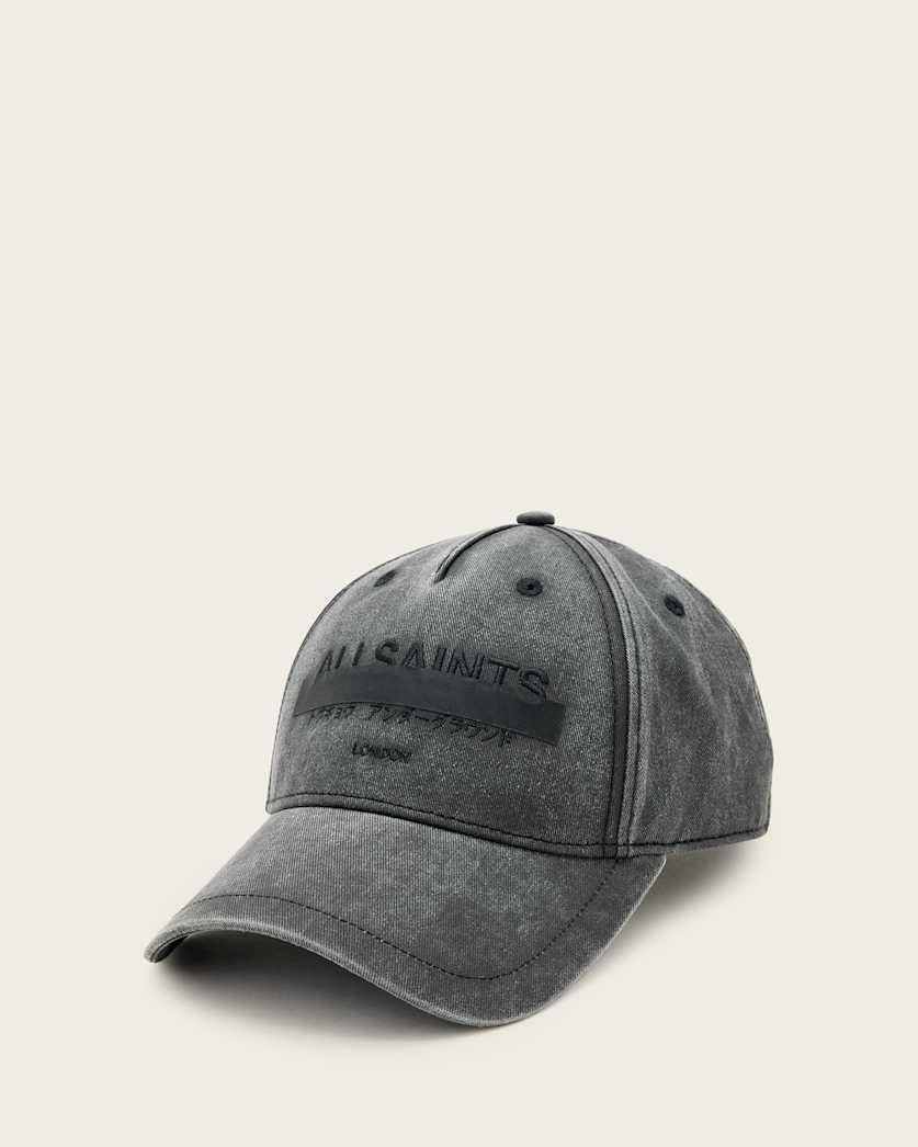 Redact Logo Print Baseball Cap by ALLSAINTS
